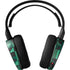 Black & Green SteelSeries Arctis 3 Skin